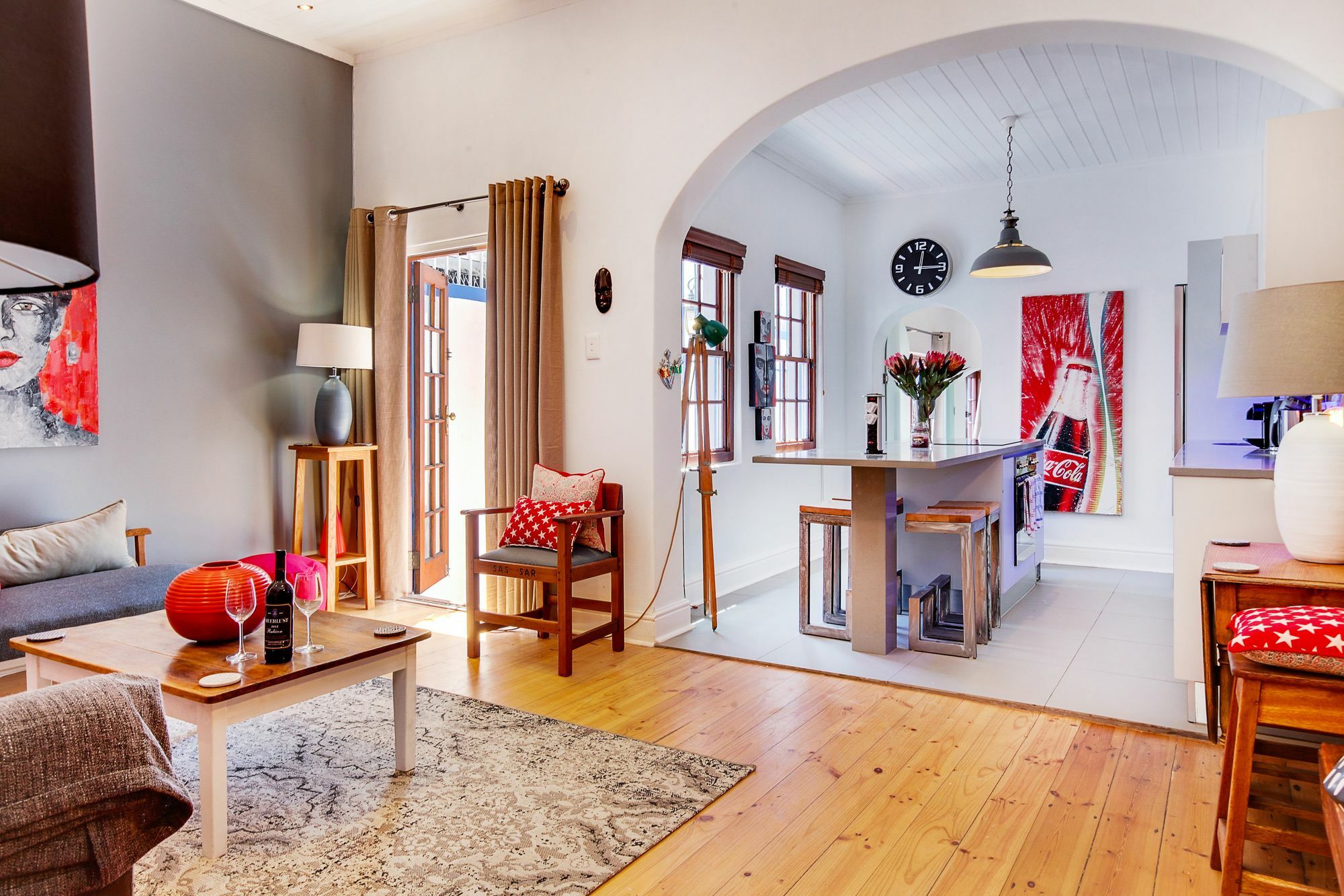 Backup-Powered Art Deco Cottage In De Waterkant เคปทาวน์ ภายนอก รูปภาพ